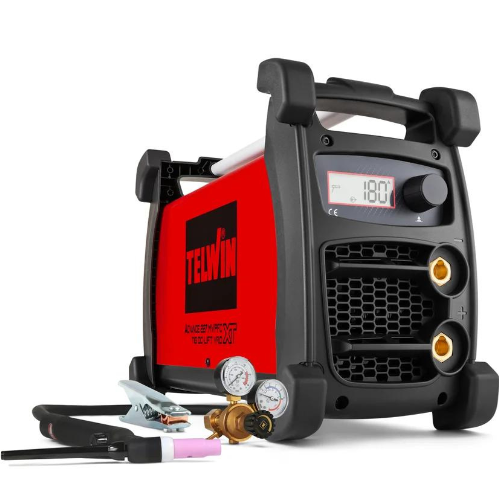 Telwin - Inverter aparat za zavarivanje ADVANCE 227 XT MV/PFC VRD + ACC. MMA TIG (LIFT striking) 100-120 / 200-240 V - 852060