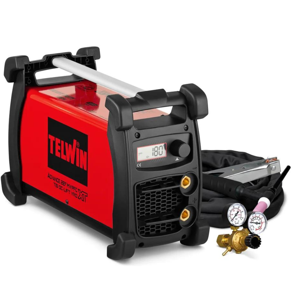 Telwin - Inverter aparat za zavarivanje ADVANCE 227 XT MV/PFC VRD + ACC. MMA TIG (LIFT striking) 100-120 / 200-240 V - 852060
