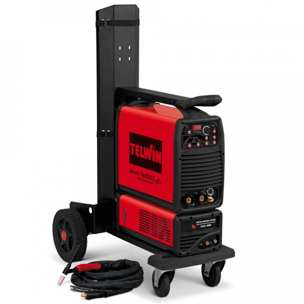 Telwin - Inverter aparat za zavarivanje SUPERIOR TIG 422 AC/DC-HF/LIFT 400V AQUA - 816135