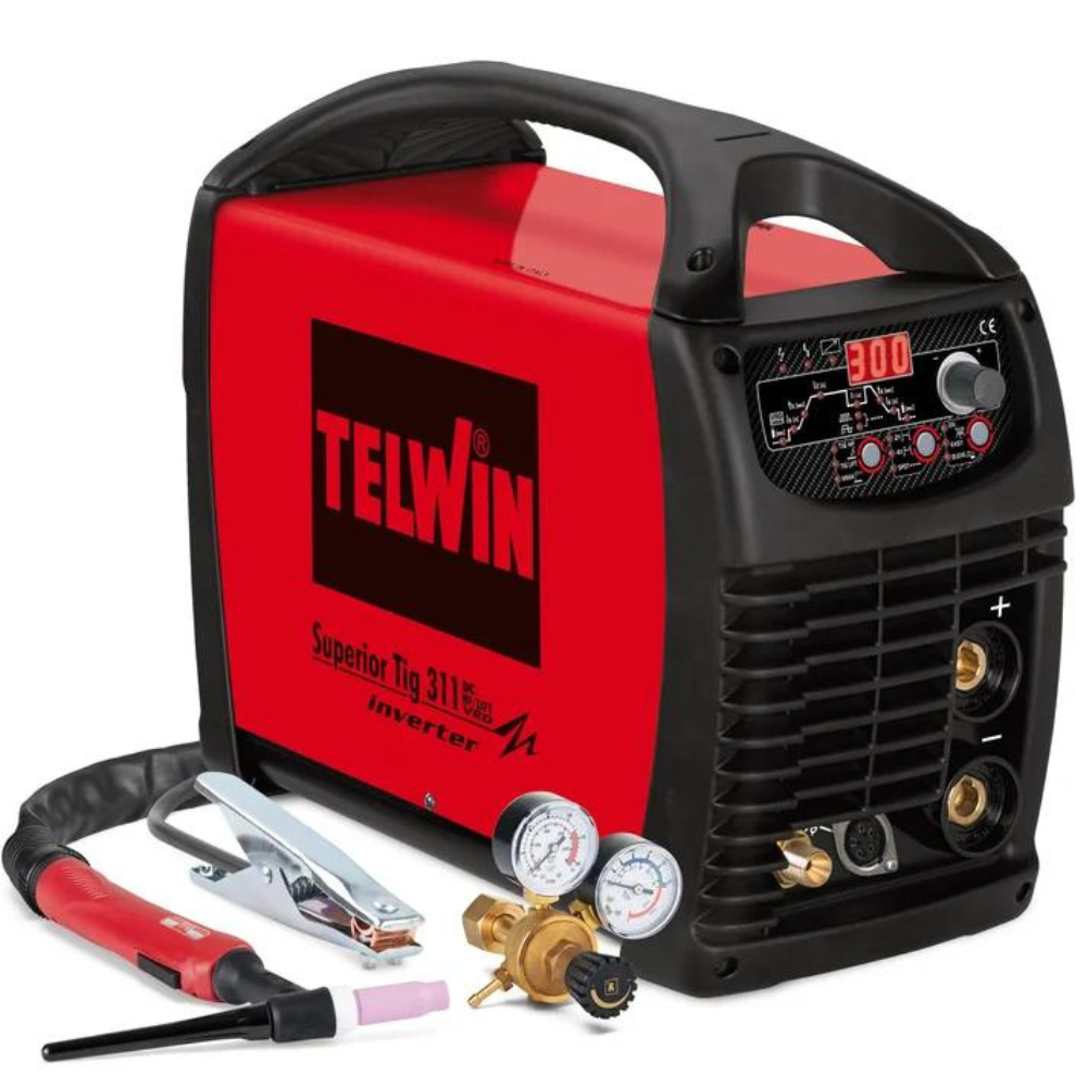 Telwin - Inverter aparat za zavarivanje SUPERIOR TIG 311 DC + ACC. 230-400V - 816123