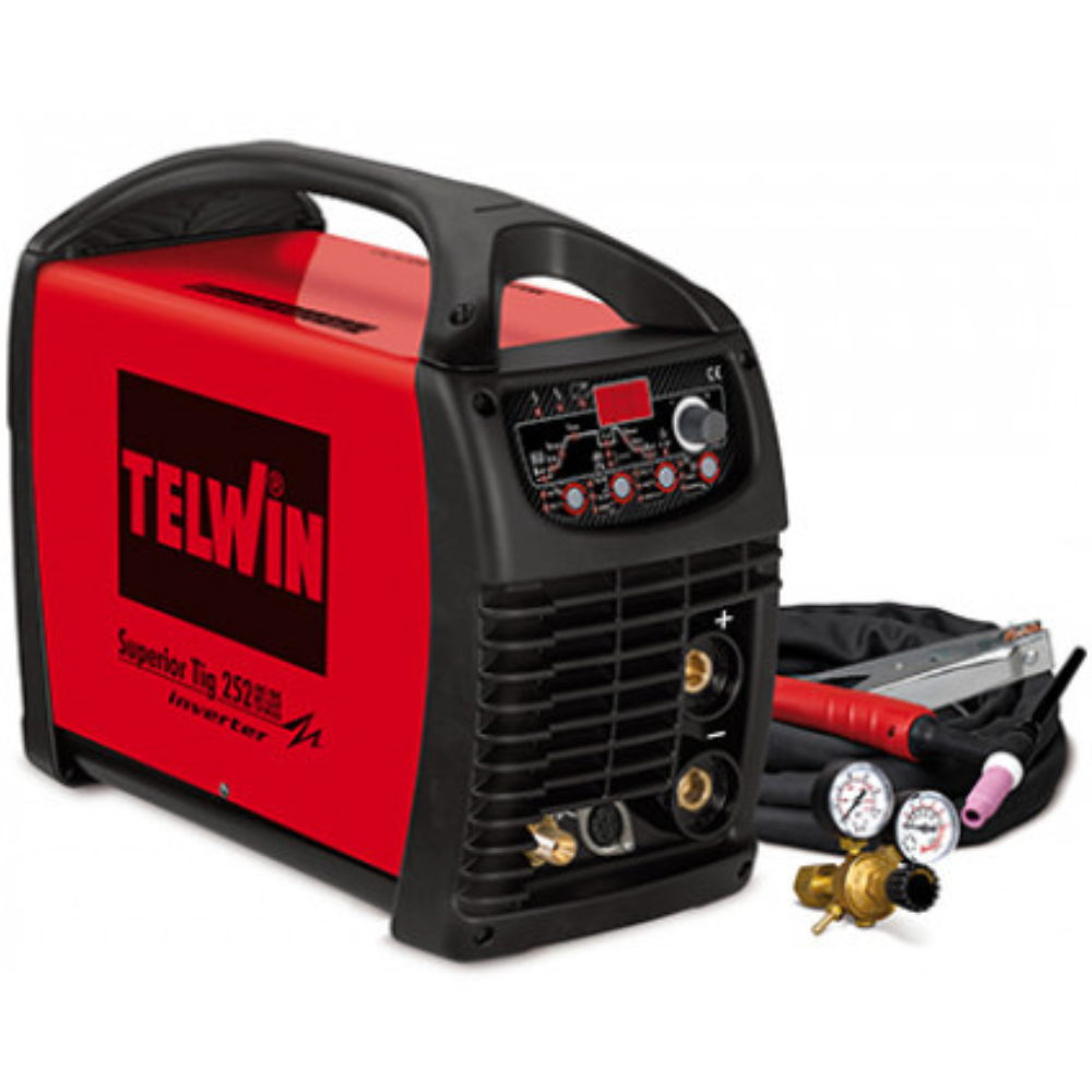 Telwin - Inverter aparat za zavarivanje SUPERIOR TIG 252AC/DC HF/LIFT VRD 400V - 816117