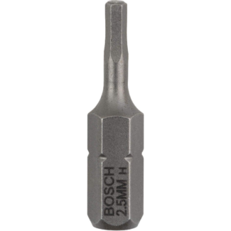 Bosch - Bit odvrtača ekstra-tvrdi HEX 2,5, 25 mm, 3 kom. - 2607001720