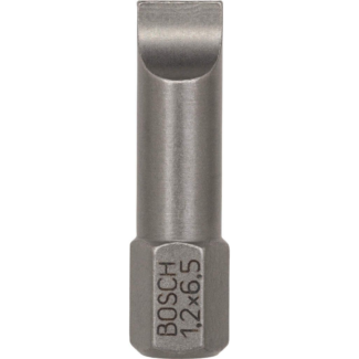 Bosch - Bit odvrtača ekstra-tvrdi S 1,2x6,5, 25 mm, 25 kom.- 2607001467