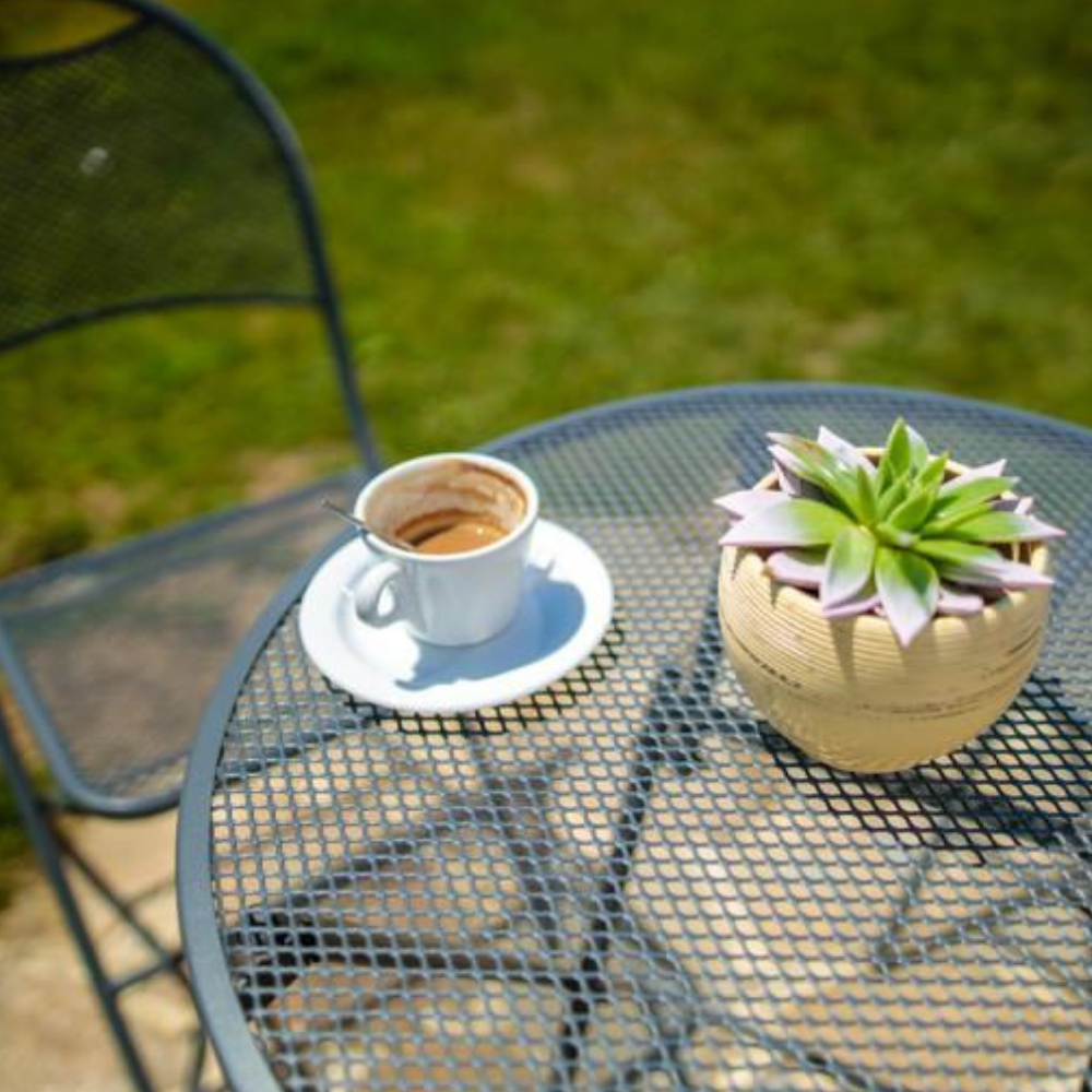 Green bay - Metalni balkon set – sto + 2 stolice - 051196