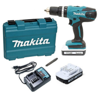 Makita - Akumulatorska udarna bušilica-odvijač sa 2x1,5Ah i punjačem u koferu - HP488D002