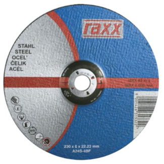 RAXX - Brusna ploča čelik 125×6,0x22,23mm - RAXX1135593