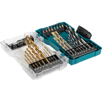 Makita - Set od 27 komada bitova i burgija u providnom pakovanju - E-07032