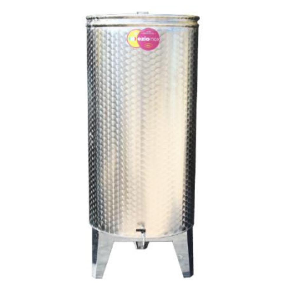Ezio-inox - Inox bačva 400 l (za rakiju) - sa slavinom - 033493