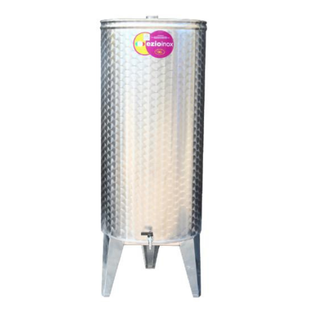 Ezio-inox - Inox bačva 180 l (za vino) - sa slavinom - 033461