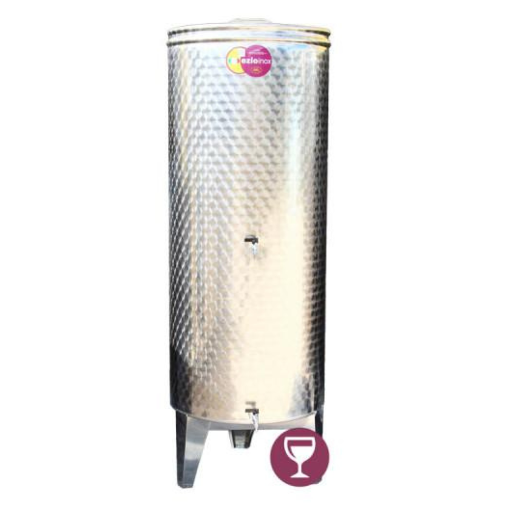 Ezio-inox - Inox bačva 480 L za vino - sa slavinom - 073802