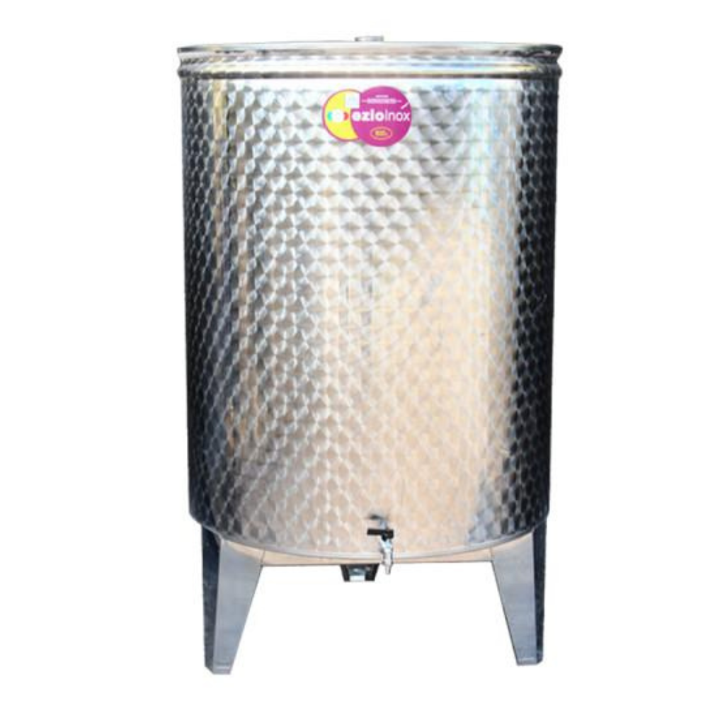 Ezio-inox - Inox bačva 500 L za rakiju - sa slavinom - 059872