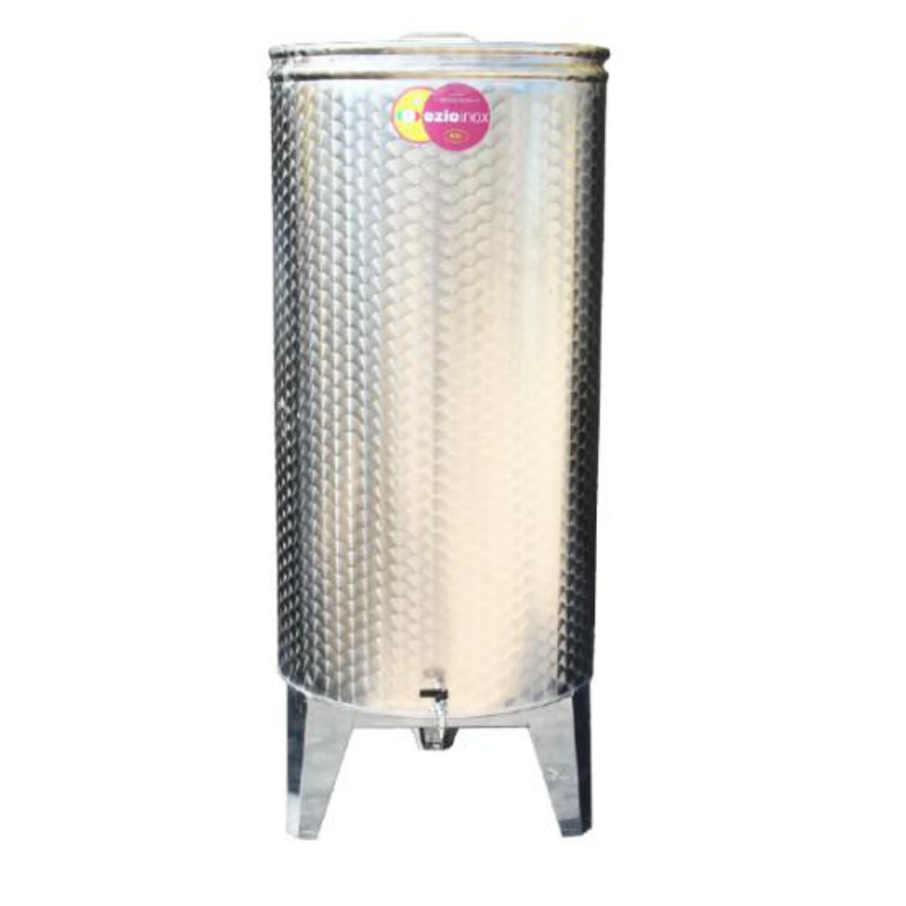 Ezio-inox - Inox bačva 400 l (za vino) - sa slavinom - 033464