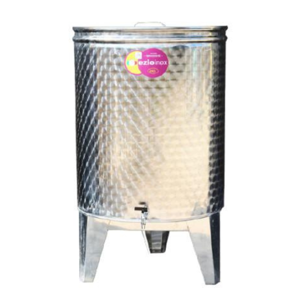 Ezio-inox - Inox bačva 260 l (za vino) - sa slavinom - 033462