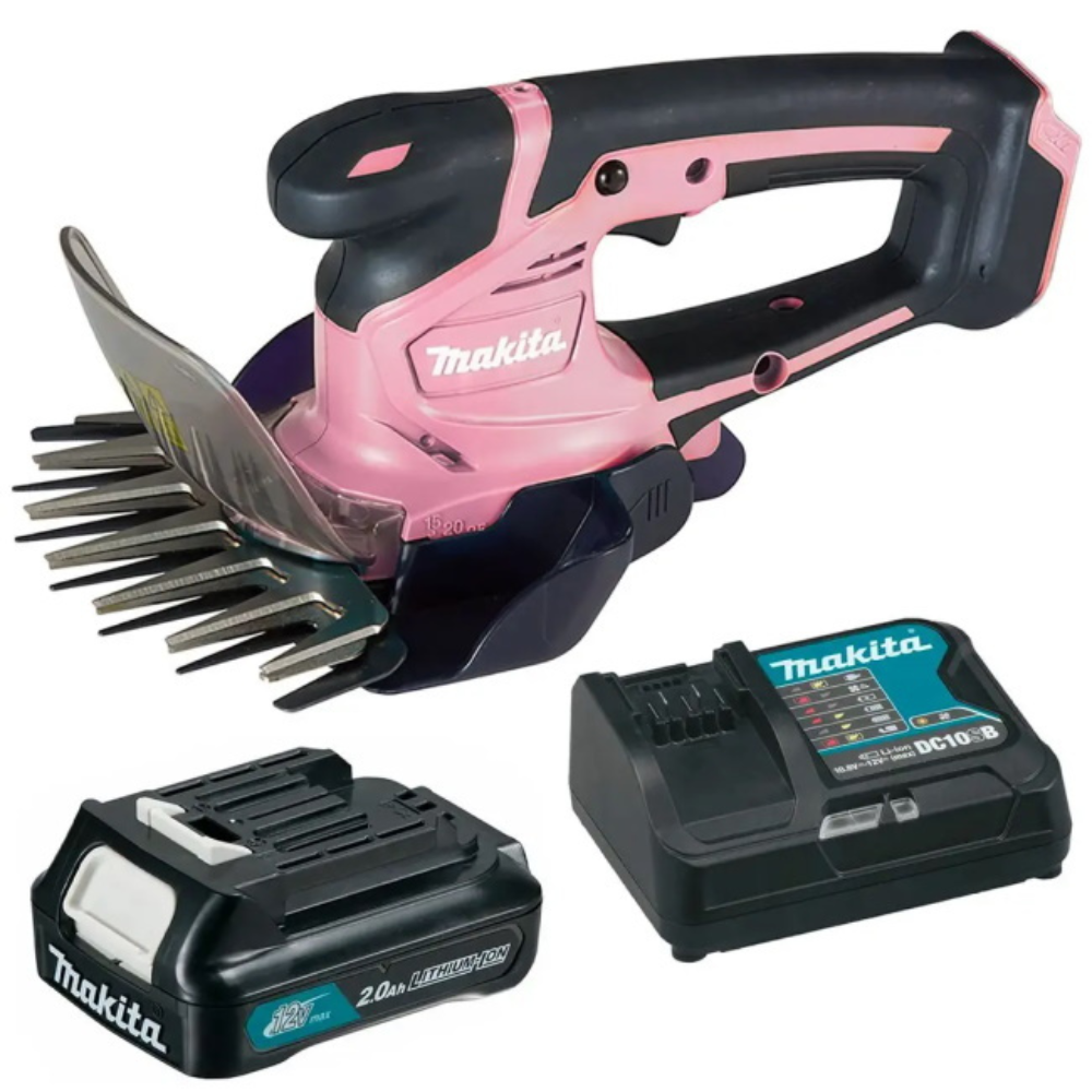 Makita - Akumulatorske makaze za travu 12V, sa punjačem i baterijom 1x2,0 Ah - UM600DSAP