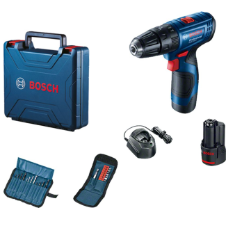 BOSCH - Akomulatorska vibraciona bušilica - odvrtač GSB 120 - Li, Set - 06019G8102