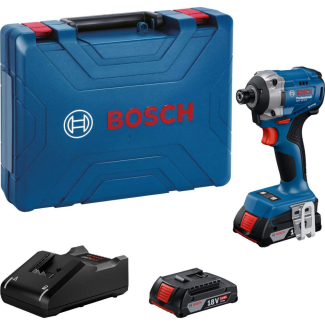 Bosch - Akumulatorski udarni odvrtač GDR 18V-215; 2x2,0Ah + punjač + kofer - 06019N2022