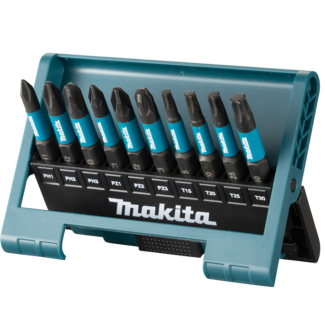 MAKITA - Set udarnih bitova Impact BLACK, 10 komada - E-12011