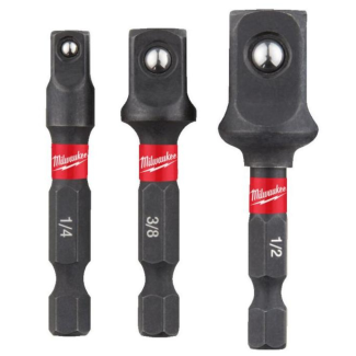 Milwaukee - Set adaptera Shock Wave Impact Duty 3 kom. - 4932479228