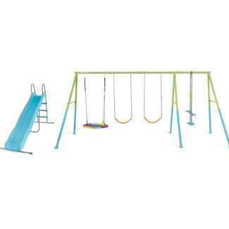 INTEX - Dečija metalna ljuljaška, Deluxe, petodelni set - 086497