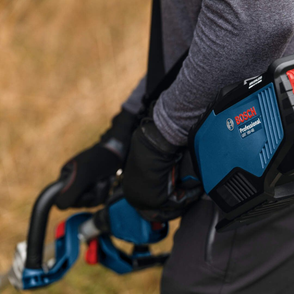 Bosch - Akumulatorski trimer za travu Bosch GRT 18V-40 Solo Professional; bez baterije i punjača - 06008D0200