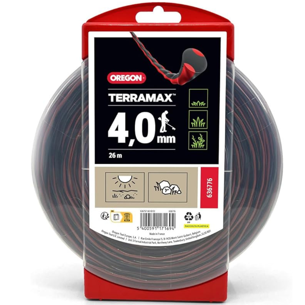 Oregon - Silk za trimer, TERRAMAX, 4,0mm X 26m - 082093