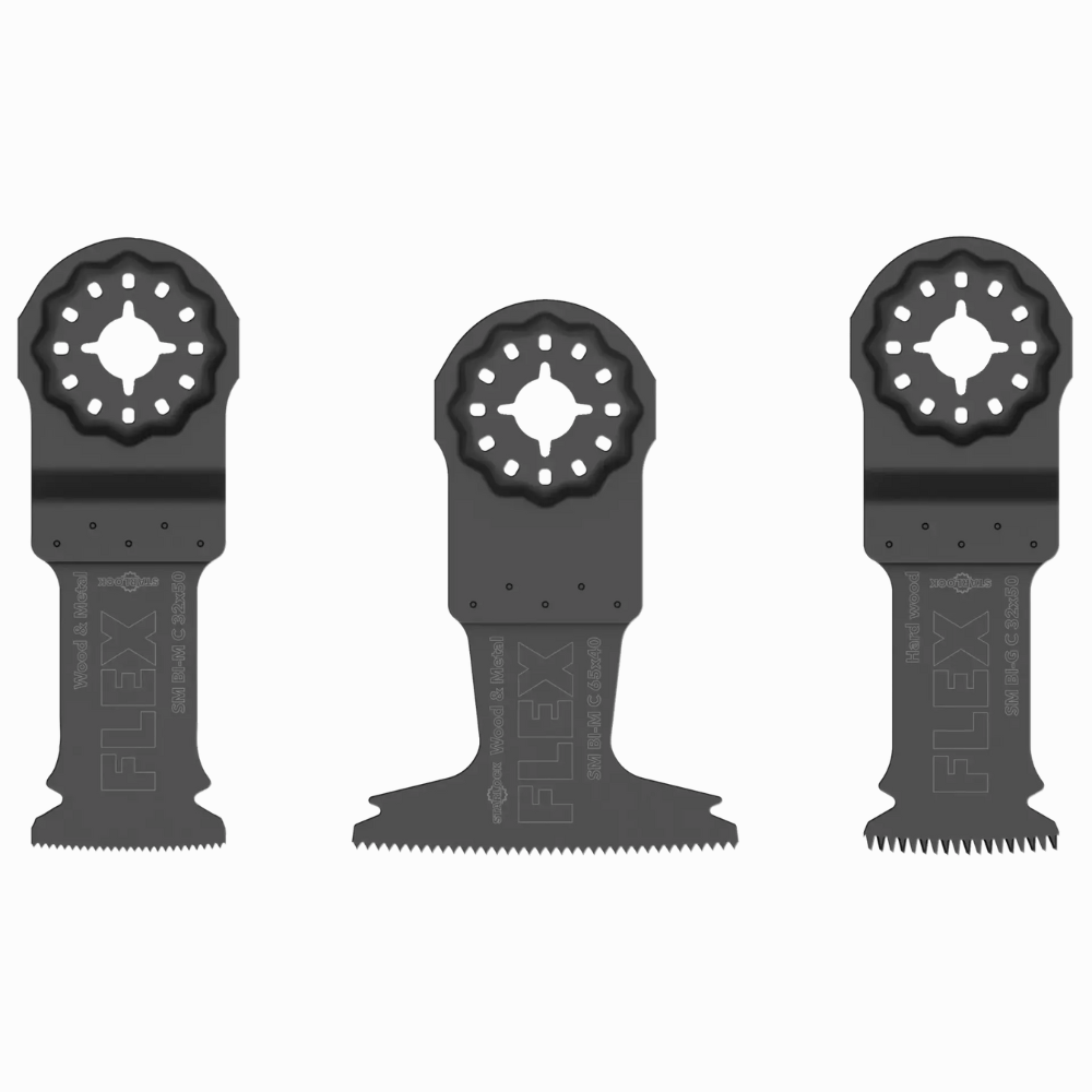 Flex - Pribor za multi-tool set 3/1 SM BI-SET VE3 - 531055