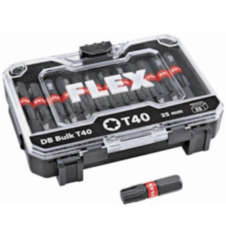 FLEX - Set bitova, DB bulk, T40, 25/1 - 530493