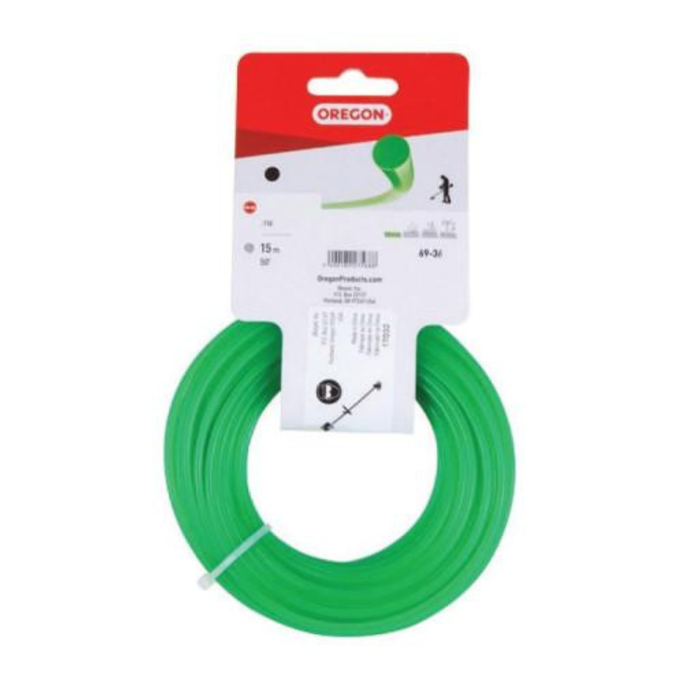 Oregon - 69-362 Silk za trimer, okrugli zelen 2,4mm x 15m - 064874