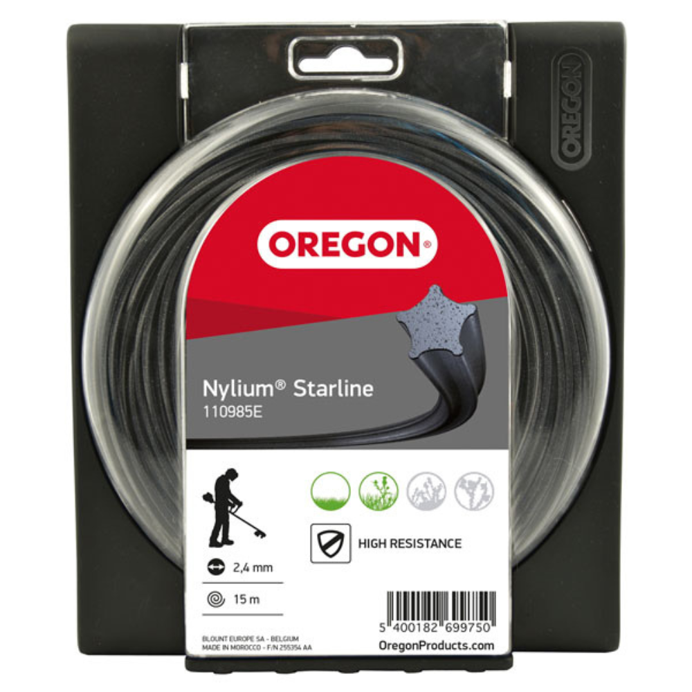 Oregon - 295371E Silk za 023767, pre cut square nylium, 2,55mm x 42cm 100 komada - 023941