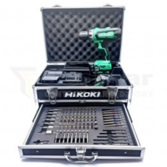 Hikoki - Aku bušilica/zavrtač 18V, 53Nm sa priborom 100 delova - hDS18DF-WKZ1