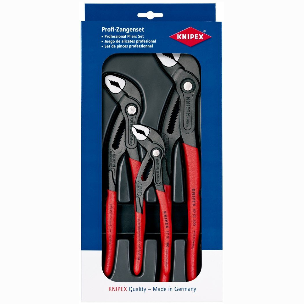 Knipex - Komplet papagaj klešta Cobra 3/1 - 00 20 09 V02