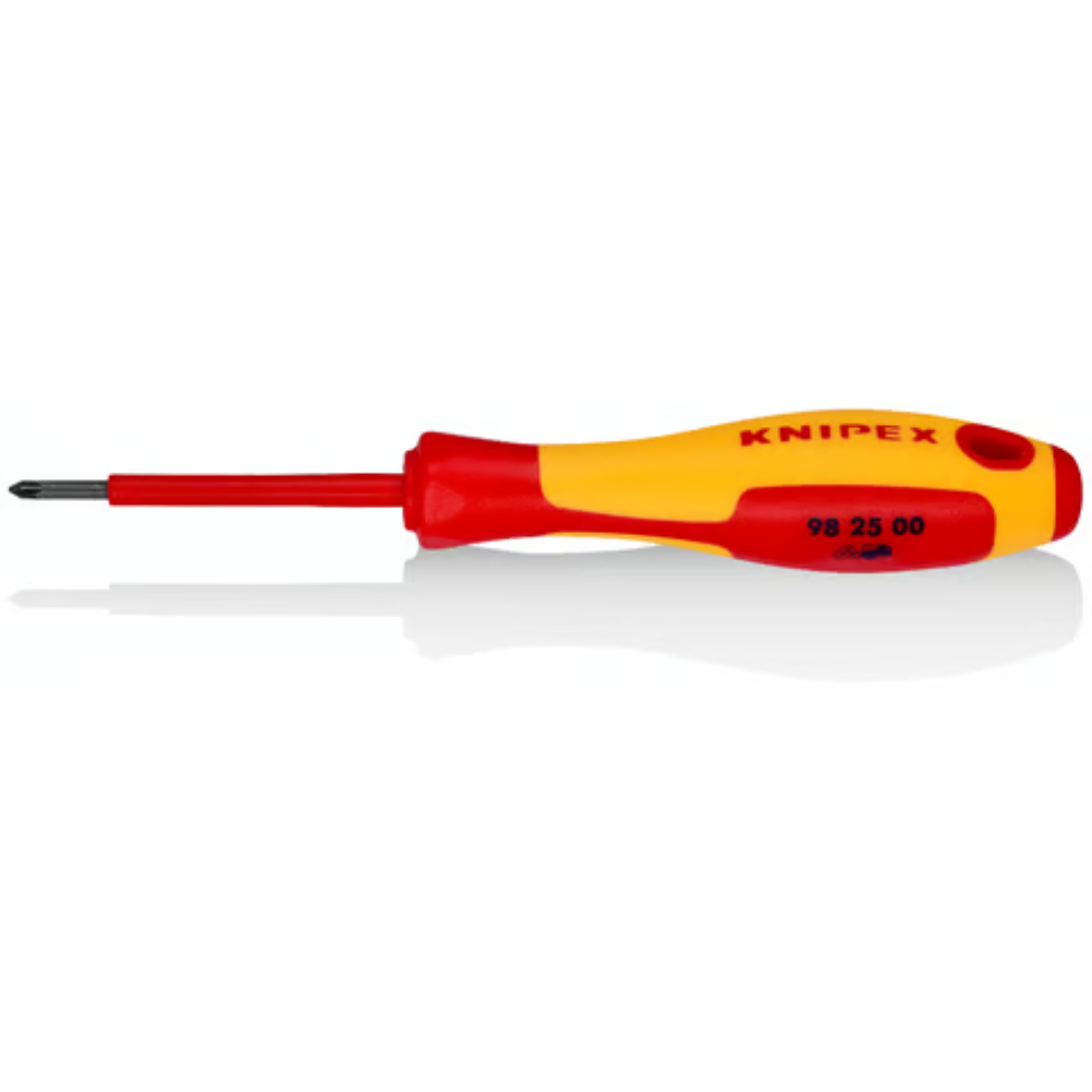 Knipex - Odvijač krstasti PZ0, 1000V, VDE izolovan - 98 25 00