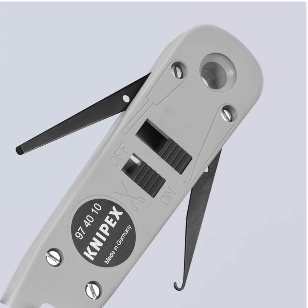 Knipex - Utiskivač za UTP/STP kablove Ø 0,4 - 0,8mm - 97 40 10