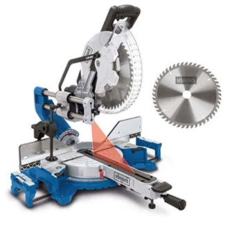 Scheppach - Preklopna potezna testera HM305SL, 305mm, 5901223901 - 39819