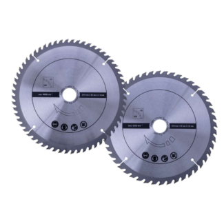 Scheppach - Set listova za testere, 2 dela 254 x 30/25,4 x 2,8 mm, 48 zuba i 60 zuba - 40395