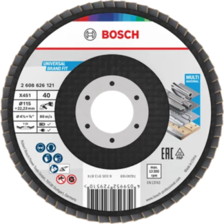 Bosch - X451 Lamelasti disk Ø115 T29 G40 Displej - 2608626121