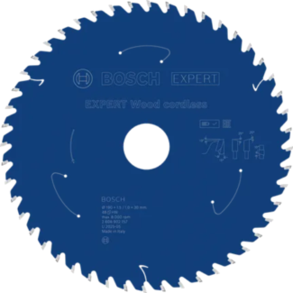 Bosch - EXPERT List kružne testere za drvo za akumulatorske alate 190x30x1.5/1x48T - 2608902157