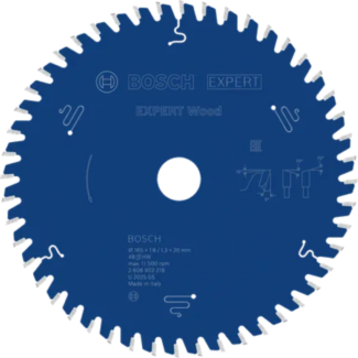 Bosch - EXPERT List kružne testere za drvo 165x20x1.8/1.3x48T - 2608902218