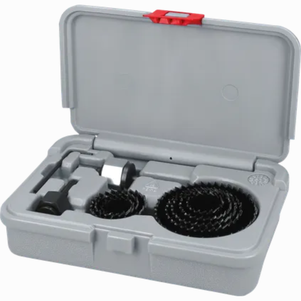 Bosch - Set testera za otvore drveta i gips-kartona sa držačem 22/25/29/35/38/44/51/68mm - 2608594504