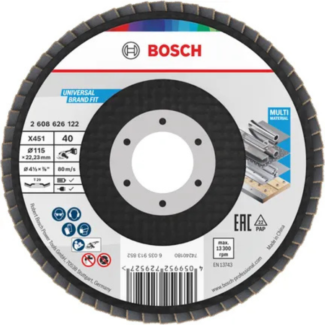 Bosch - X451 Lamelasti disk Ø115 T29 G40 15 kom - 2608626167