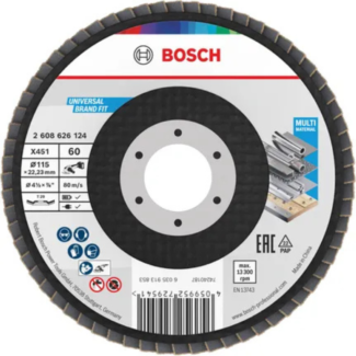 Bosch - X451 Lamelasti disk Ø115 T29 G60 15 kom - 2608626168