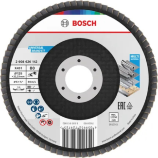 Bosch - X451 Lamelasti disk Ø125 T29 G80 15 kom - 2608626177