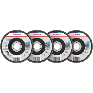 Bosch - X451 Lamelasti disk Ø125 T27 Mešovita granulacija 60 kom Displej - 2608626164