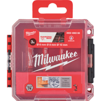 Milwaukee - Set dijamatskih burgija 3/1 - 4932498368