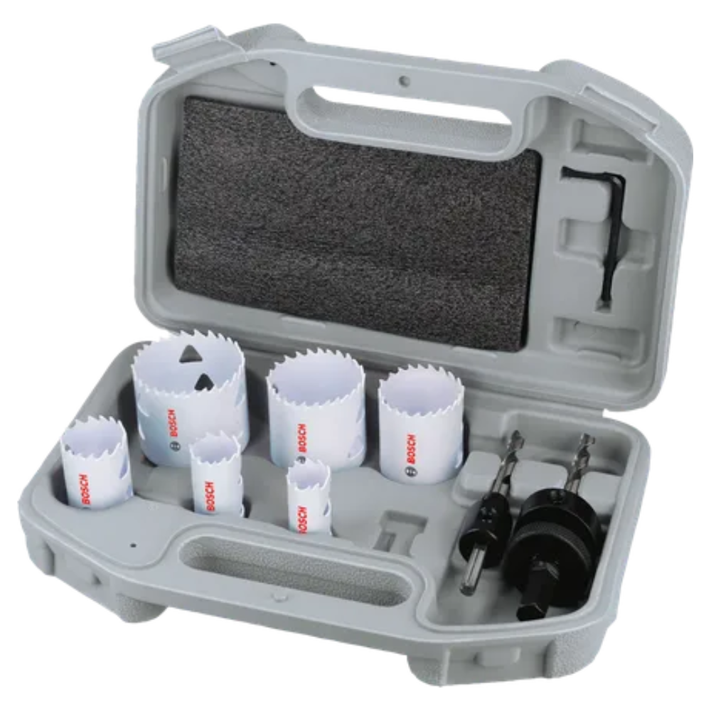 Bosch - Set testera za otvore za više materijala sa navojem 19/22/29/38/44/51mm - 2608594611