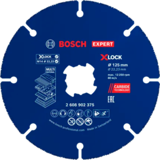 Bosch - EXPERT Carbide višenamenski disk X-LOCK 125mm - 2608902375