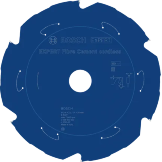 Bosch - EXPERT List kružne testere za vlaknasti cement za akumulatorske alate 216x30x2/1.4x6T - 2608902202