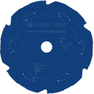 Bosch - EXPERT List kružne testere za vlaknasti cement za akumulatorske alate 250x30x2,2/1,6x6T - 2608902203
