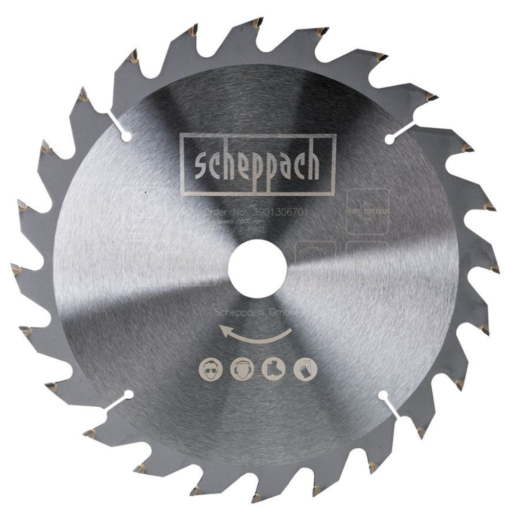 Scheppach - List kružne testere Ø 250x30x2.4x1.8 Z=24 - 65486