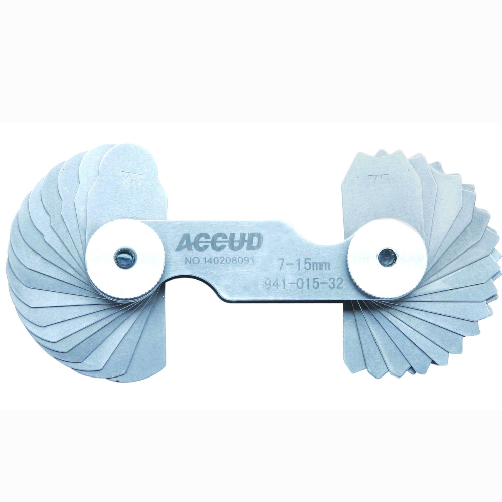 ACCUD - ŠABLON ZA RADIJUS 1-7mm - 941-007-34